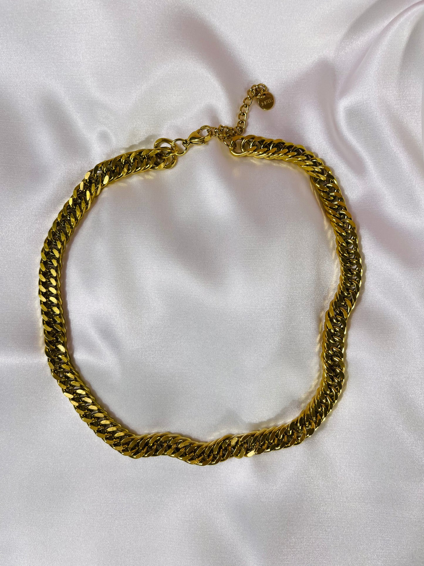 Golden Chain Link Necklace