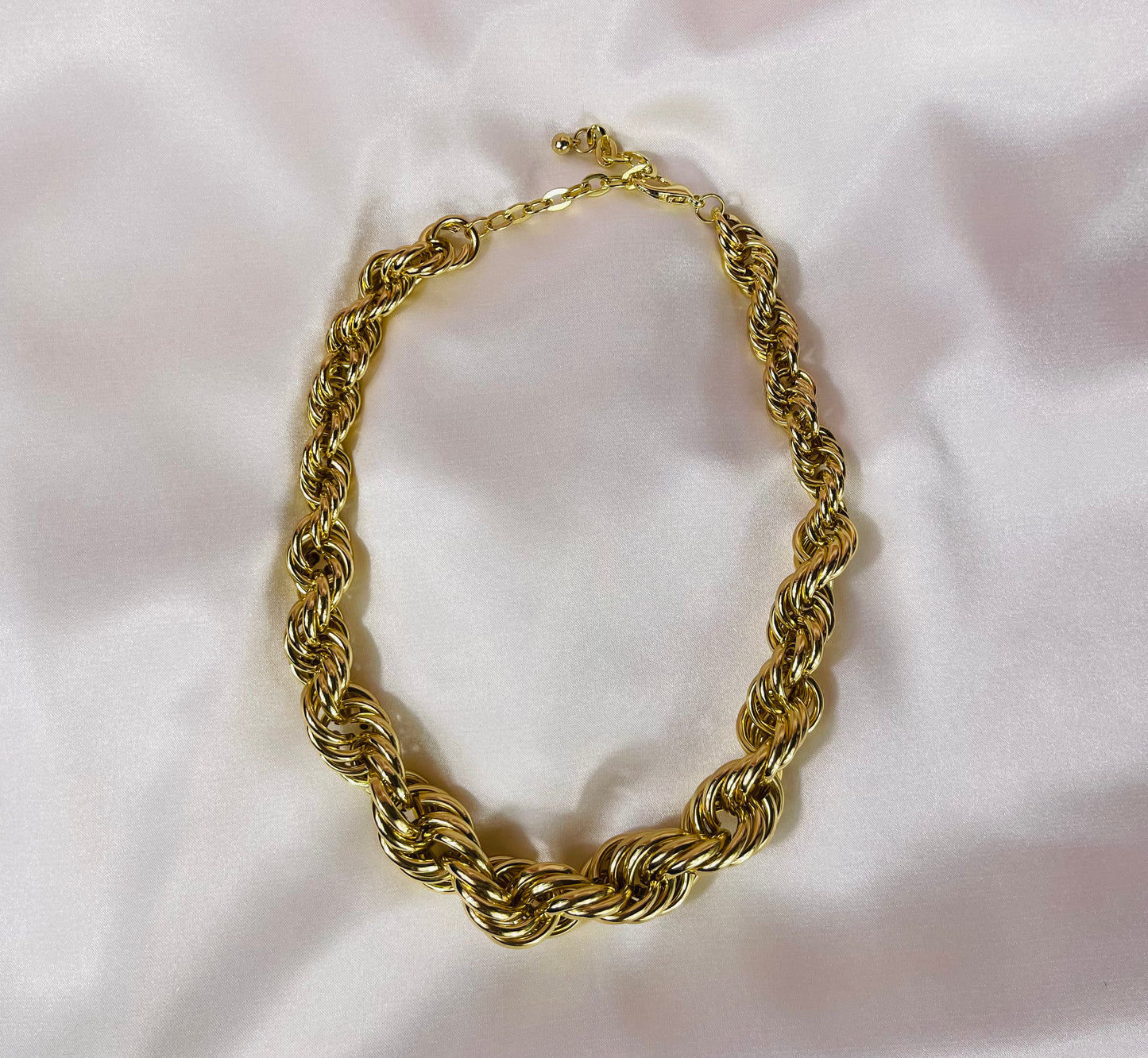 Golden Twist Necklace