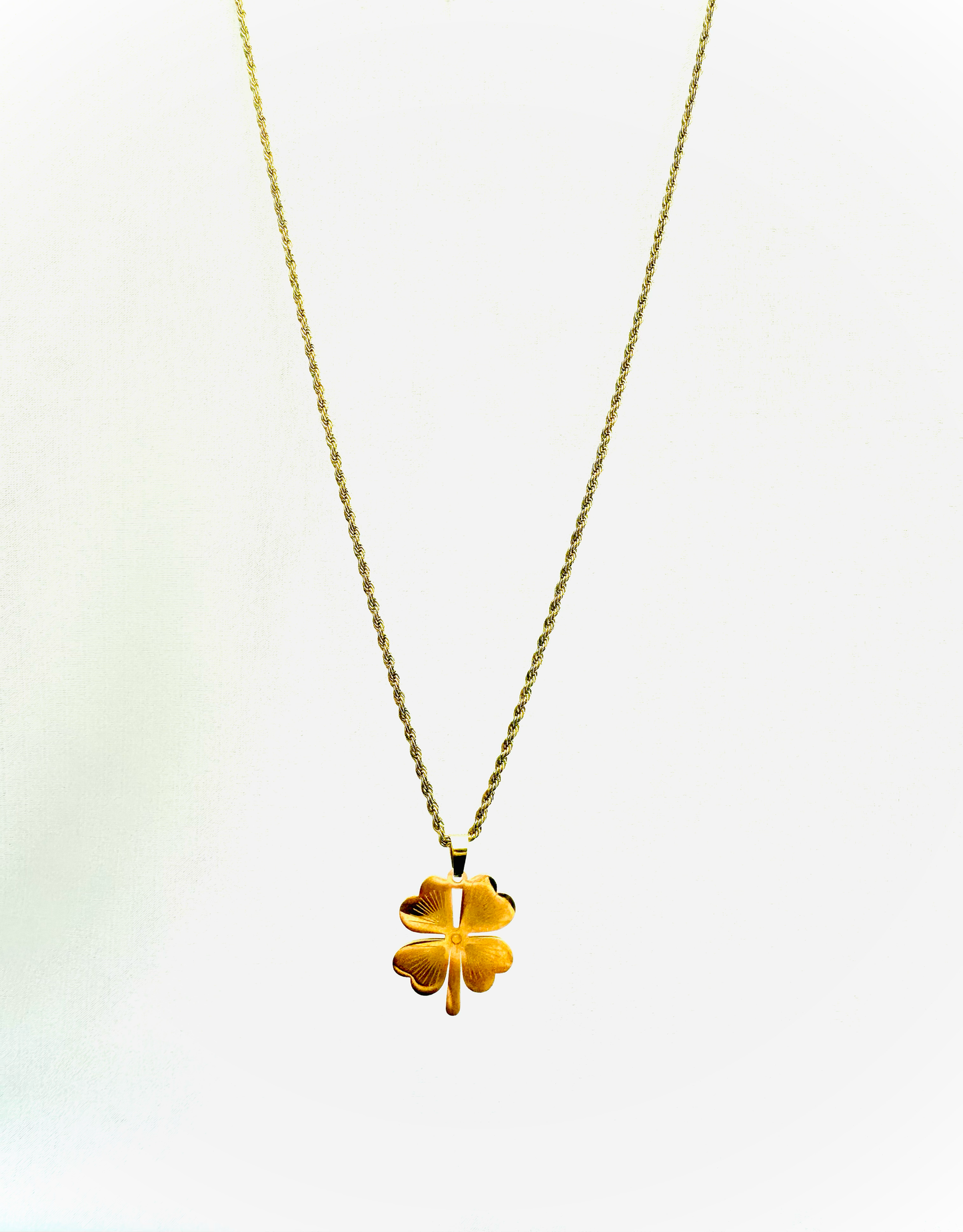 Lucky Four-Leaf Pendant