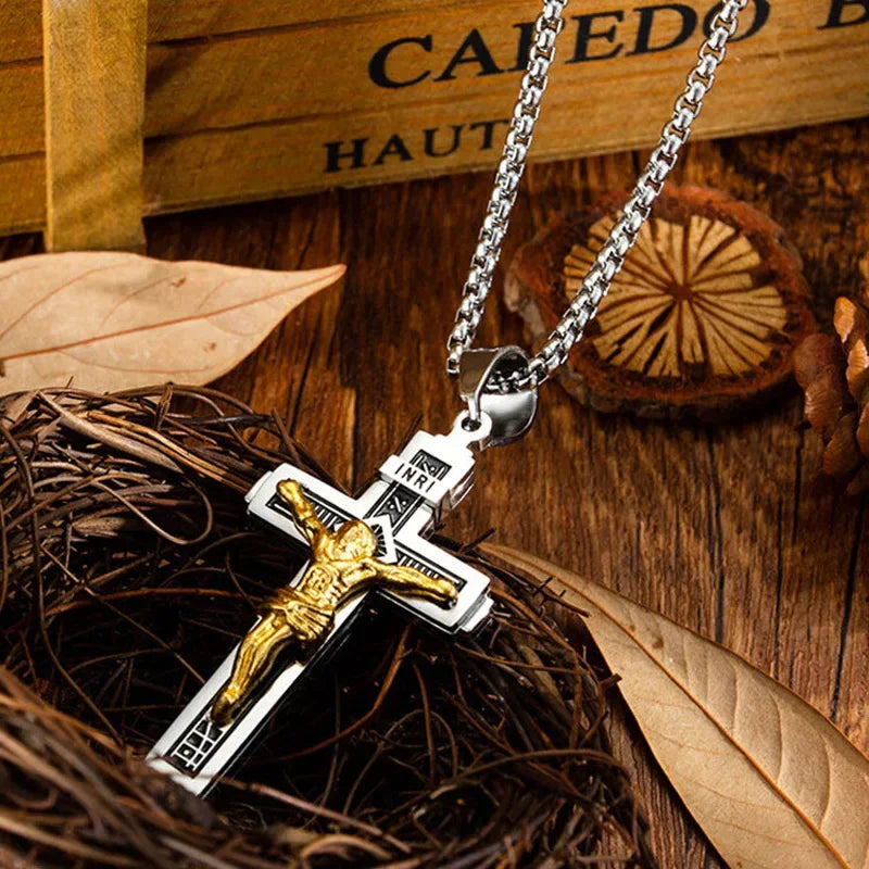 Graceful Cross Necklace