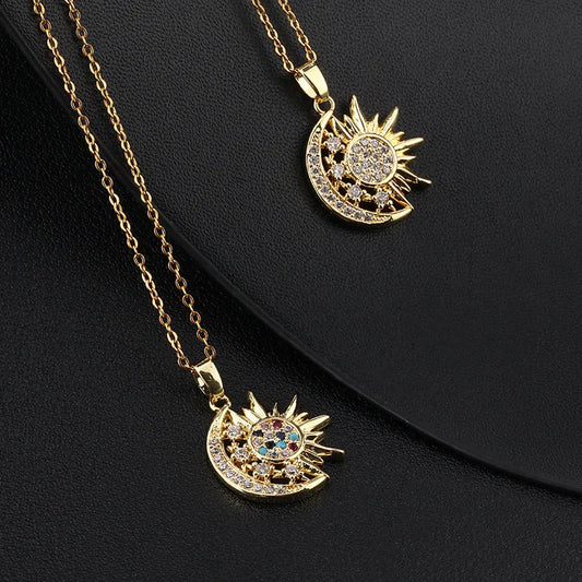 Stellar Trio Pendant Necklace